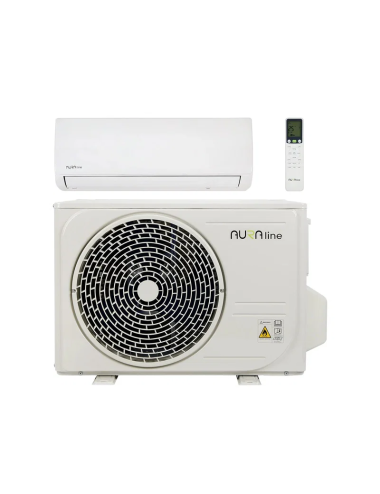AURA LINE KLIMATYZATOR ŚCIENNY 2,5kW BIAŁY POŁYSK A++ WiFi Grzanie do -25°C (do 30m2) ALTE-09SP-01