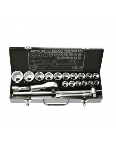 YATO KLUCZE NASADOWE 21 elem. 3/4"  1335