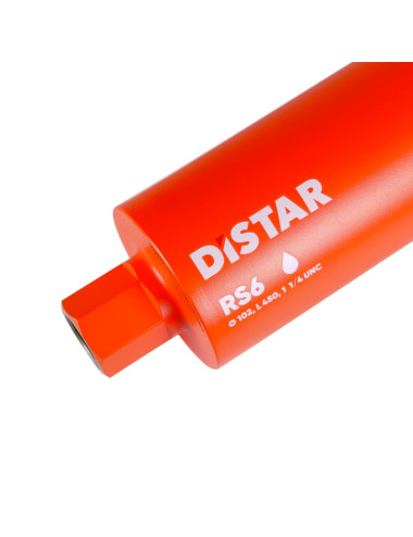 DISTAR KORONA DIAMENTOWA RS6 1 1/4" 102mm x 450mm NA MOKRO