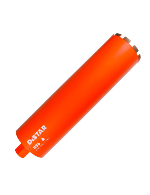 DISTAR KORONA DIAMENTOWA RS6 1 1/4" 132mm x 450mm NA MOKRO