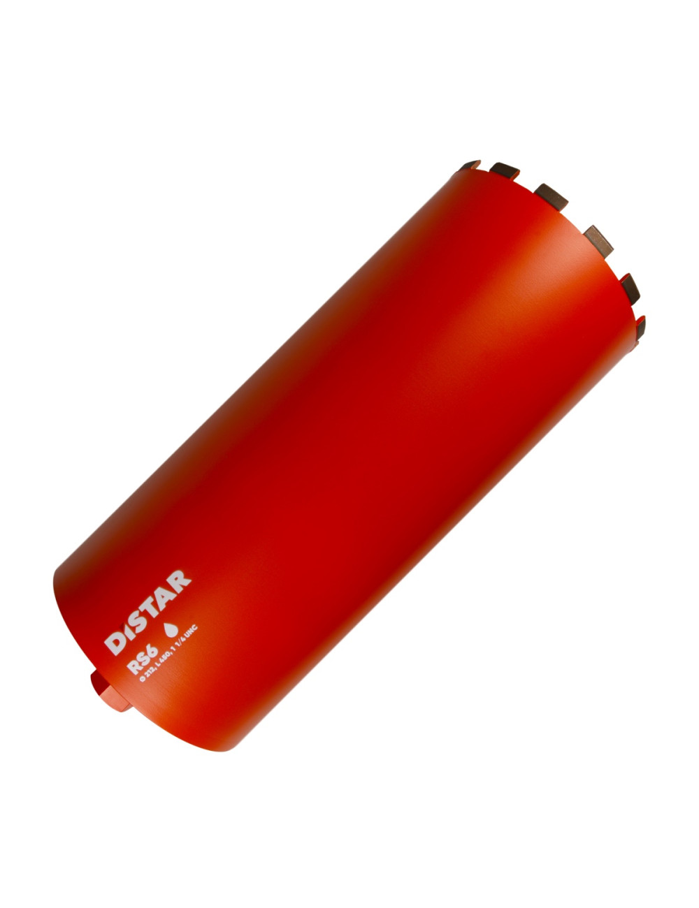 DISTAR KORONA DIAMENTOWA RS6 1 1/4" 212mm x 450mm NA MOKRO
