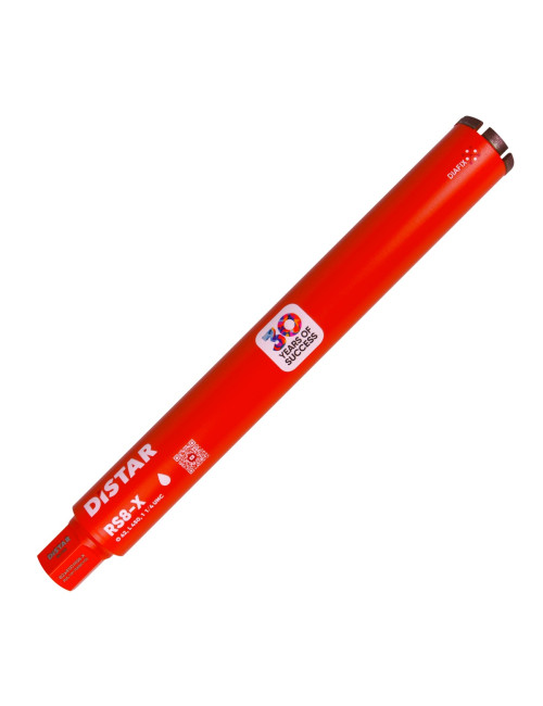 DISTAR KORONA DIAMENTOWA RS8-X 1 1/4"  62mm x 450mm NA MOKRO