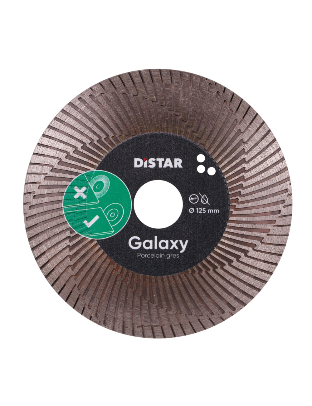 DISTAR TARCZA DIAMENTOWA 125mm x 1,6mm x 22,23mm GALAXY