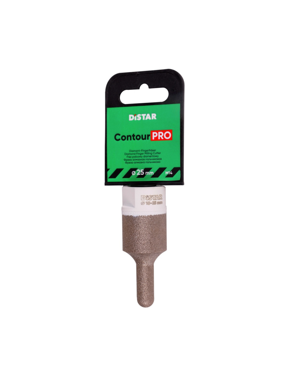 DISTAR FREZ DIAMENTOWY CONTOUR PRO 25/10 x 50 x M14