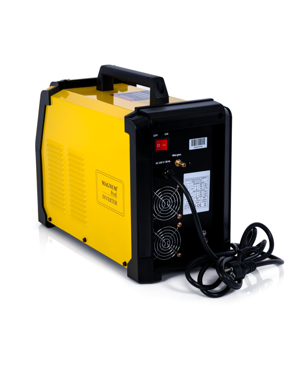 PÓŁAUTOMAT SPAWALNICZY INVERTOROWY MIG-202 EASY SYNERGIA, 230V, 200A/60%, GP50, MB15/3, MMAR,D100/D200