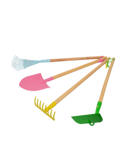 AWTOOLS ZESTAW NARZĘDZI OGRODNICZYCH DLA DZIECI 4el.