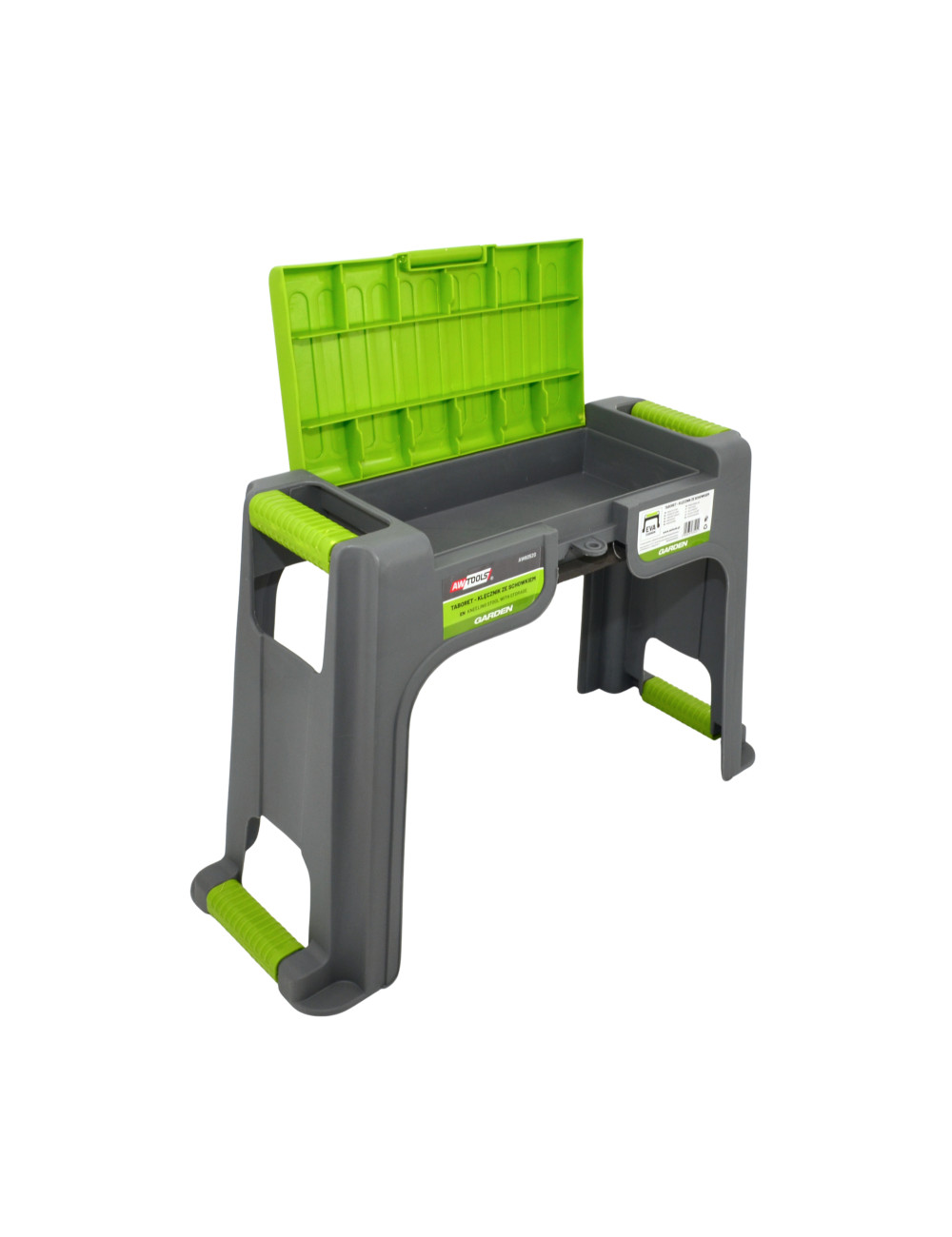 AWTOOLS TABORET KLĘCZNIK ZE SCHOWKIEM 2w1 100kg