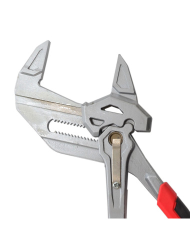 AWTOOLS SZCZYPCE NASTAWNE KLUCZ 2w1/ 180mm  NIKIEL BLACK LINE