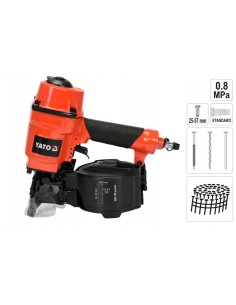 YATO GWOŹDZIARKA PNEUMATYCZNA BĘBNOWA 25-57mm