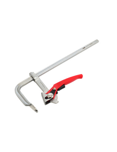 AWTOOLS ŚCISK STOLARSKI TYP F ZAPADKOWY 120x300mm (22x10.6)