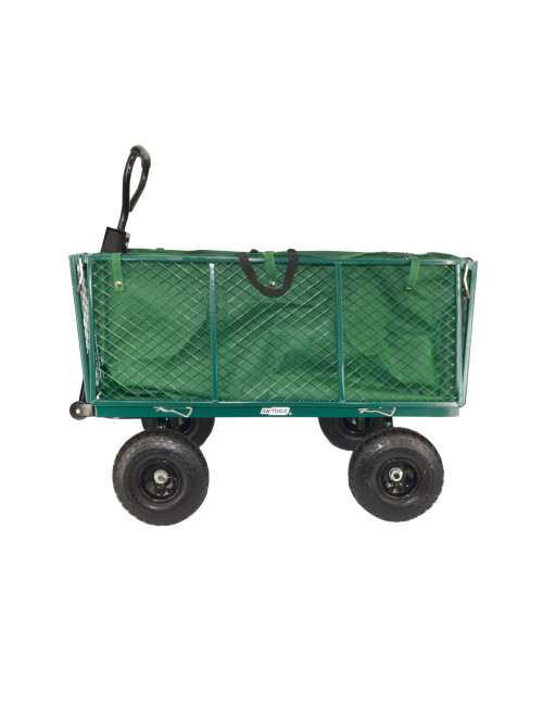 AWTOOLS WÓZEK OGRODOWY TRANSPORTOWY WYSOKI Z POKROWCEM 300kg