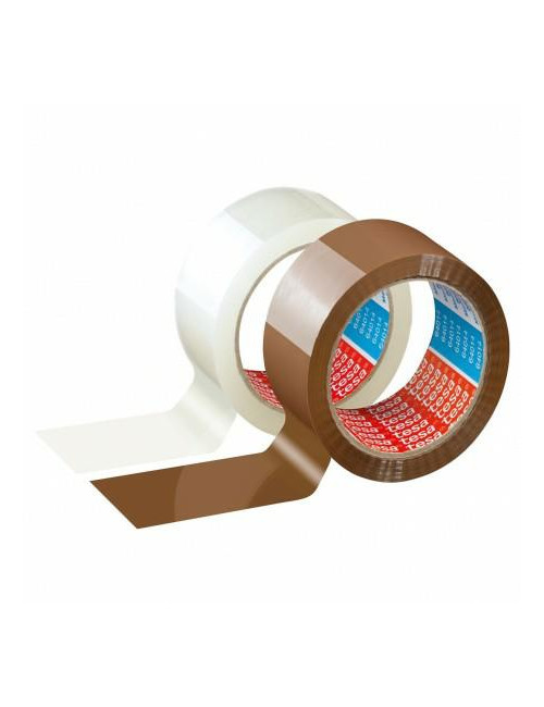 TESA TAŚMA PAKOWA SOLVENT 66m 48mm BRĄZ