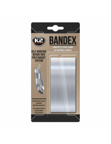 K2 SAMOPRZYLEPNY BANDAŻ DO TŁUMIKA. BANDEX 100CM