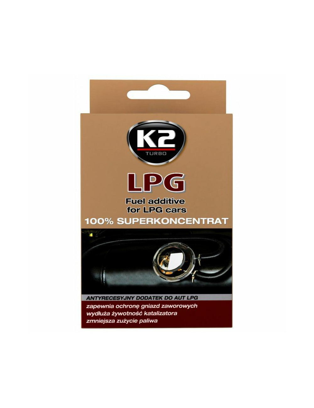 K2 DODATEK DO PALIWA CHRONIĄCY SILNIKI ZASILANE LPG 50ML