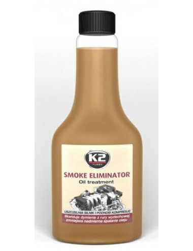K2 USZCZELNIA SILNIK I PODNOSI KOMPRESJĘ SMOKE ELIMINATOR 355ML.....