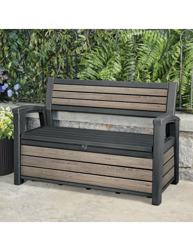 KETER ŁAWKA DECO GARDEN BENCH 227 L ASHWOOD