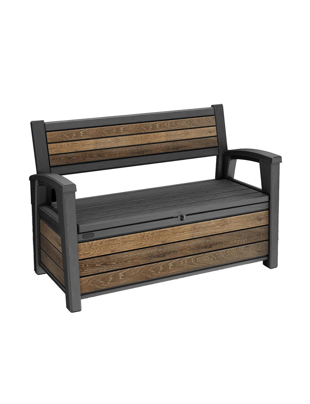 KETER ŁAWKA DECO GARDEN BENCH 227 L WALNUT