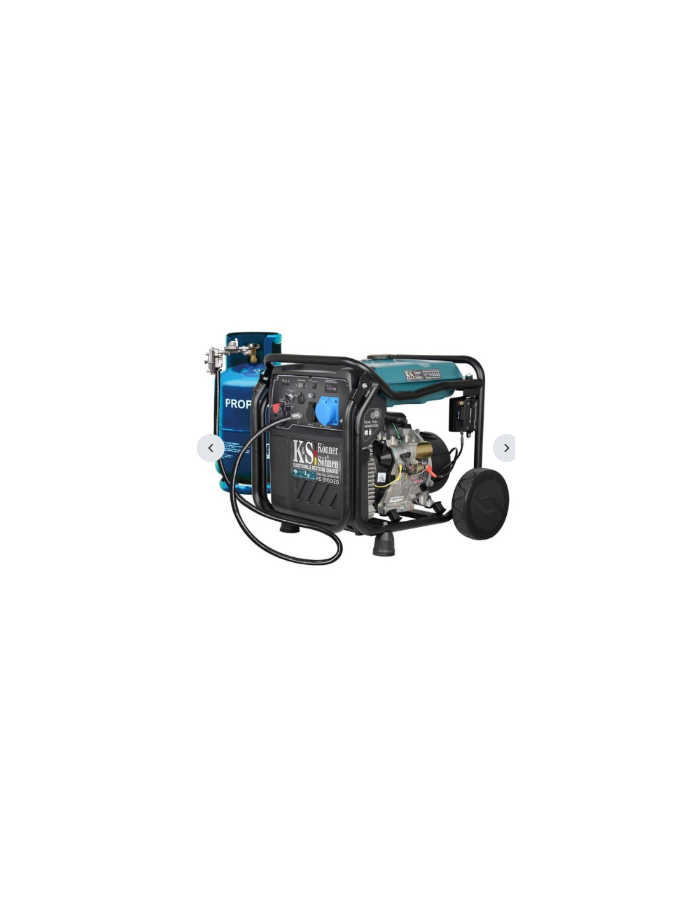 KS GENERATOR INWERTOROWY HYBRYDOWY KS 8100iEG 1/3 7,2kW 230V