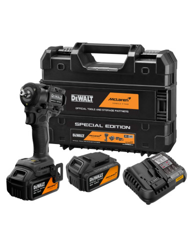 DEWALT KLUCZ UDAROWY 1/2" 18V DCF92MP2T 406Nm 2x5,0Ah MCLAREN