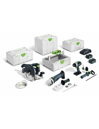FESTOOL ZESTAW COMBO CIESIELSKI HKC 55 TPC 18 AGC 18 TB M 137
