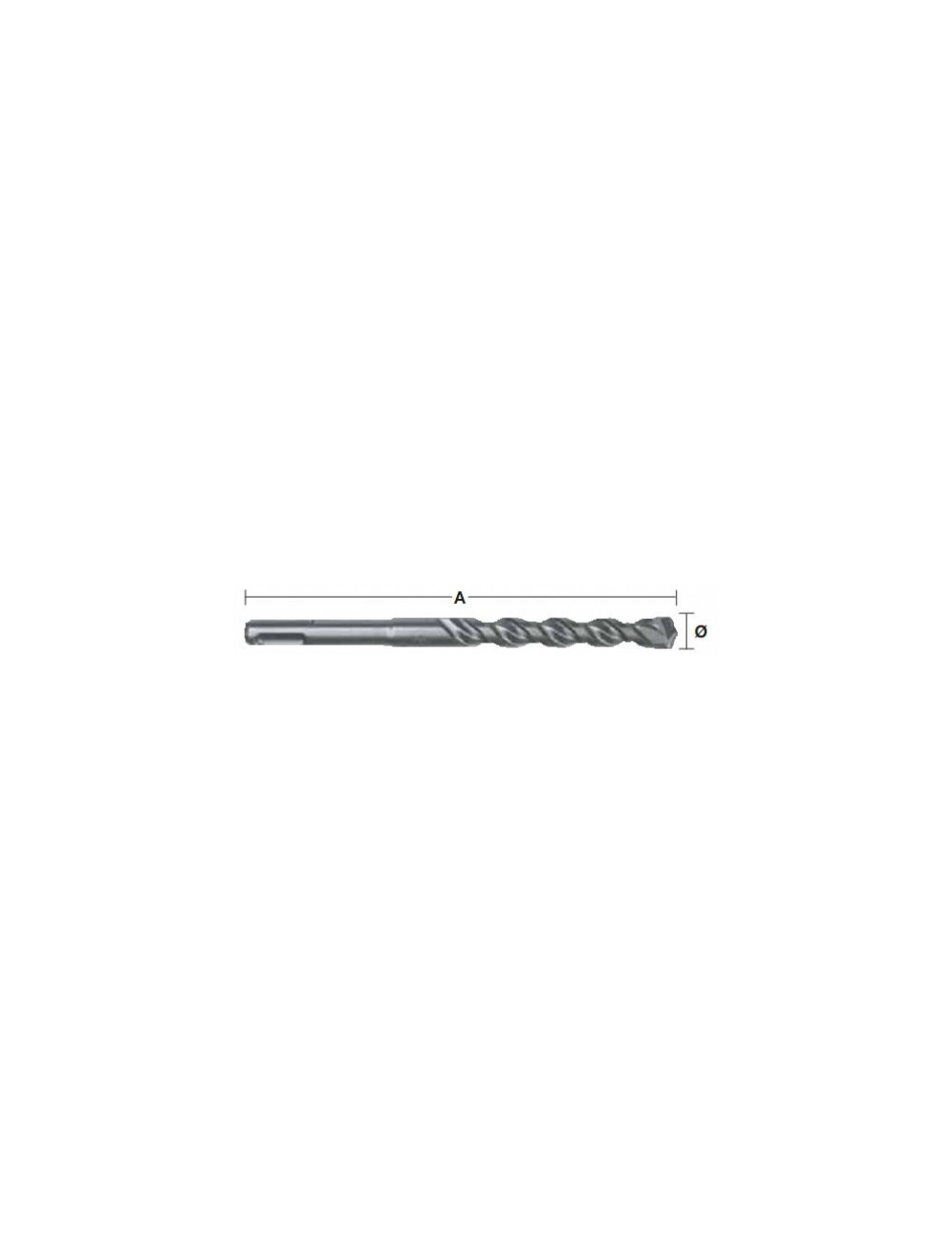MILWAUKEE WIERTŁO SDS PLUS 10x 210mm M2