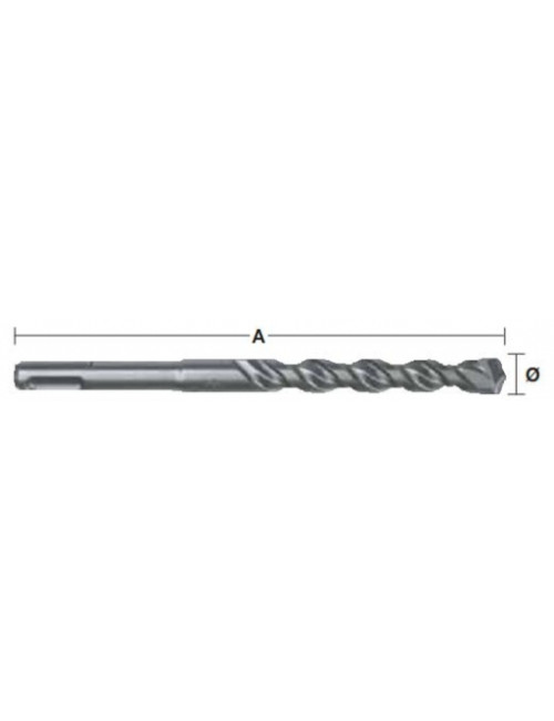 MILWAUKEE WIERTŁO SDS PLUS 16x 210mm M2