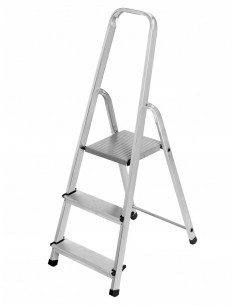 AWTOOLS DRABINA ALUMINIOWA WOLNOS. 3ST.125KG