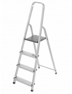 AWTOOLS DRABINA ALUMINIOWA WOLNOS. 4ST.125KG