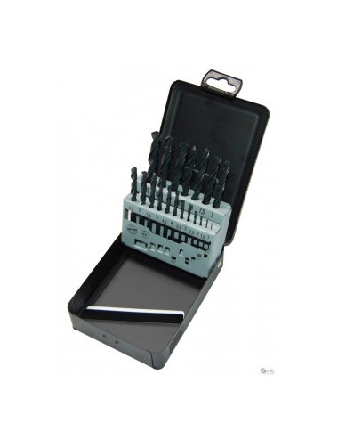 MILWAUKEE WIERTŁA DO METALU 1-10mm HSS-R - KOMPLET 19szt.