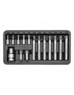 YATO KOŃCÓWKI TORX  15elem. 0411