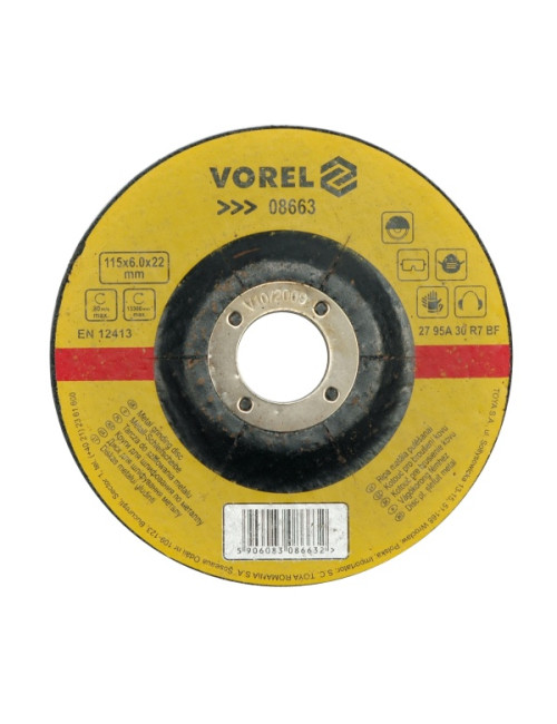 VOREL TARCZA SZLIF.MET.230*6,8mm