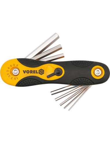 VOREL IMBUSY 8szt.CrV 1,5-8mm