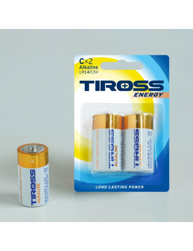 TIROSS BATERIA ALKAICZNE LR14 2szt.