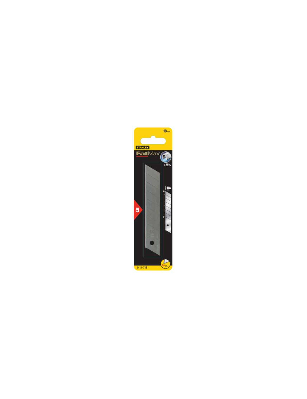 STANLEY OSTRZA ŁAMANE 18mm 10szt. FATMAX