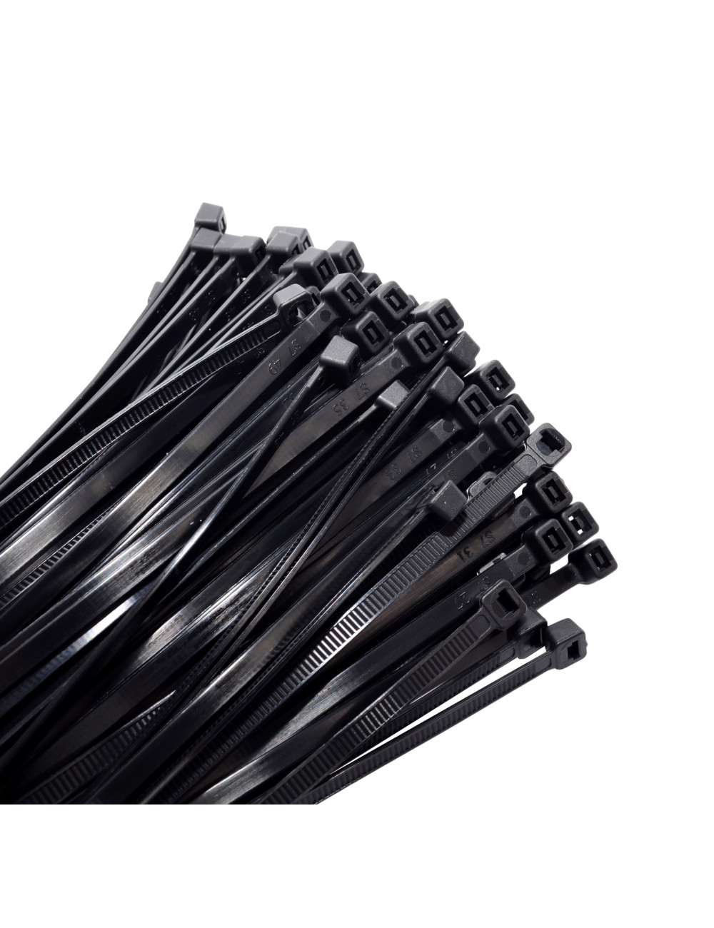AWTOOLS OPASKA PLASTIK CZARNA 9,0x400/100szt.
