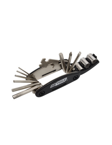 AWTOOLS KLUCZE ROWEROWE MULTI-TOOL 15w1