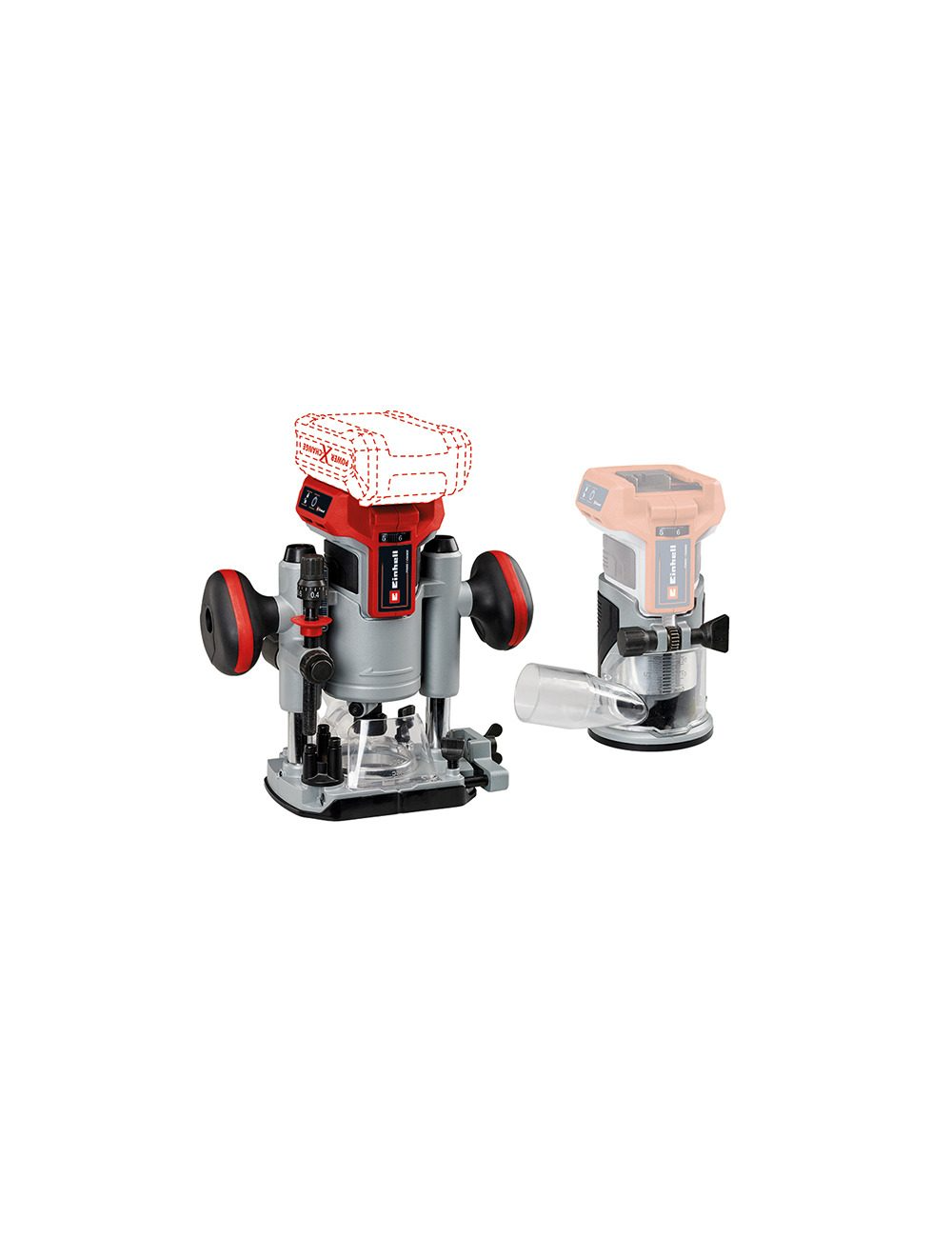 EINHELL FREZARKA GÓRNOWRZECIONOWA AKU ZESTAW TP-RO 18 Set Li BL – SOLO