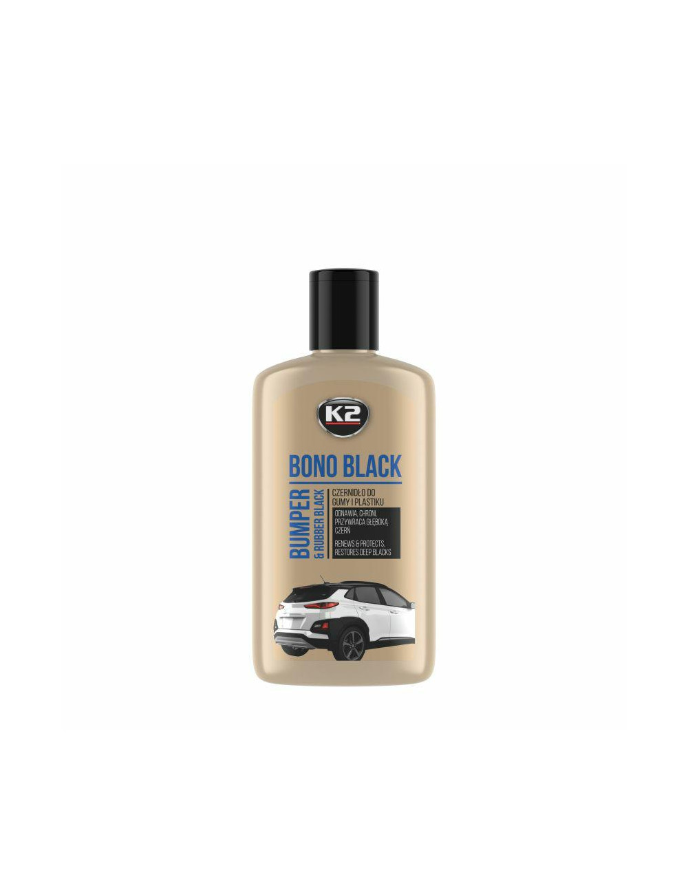 K2 CZERNIDŁO DO GUMY I PLASTIKU BONO BLACK 250ml