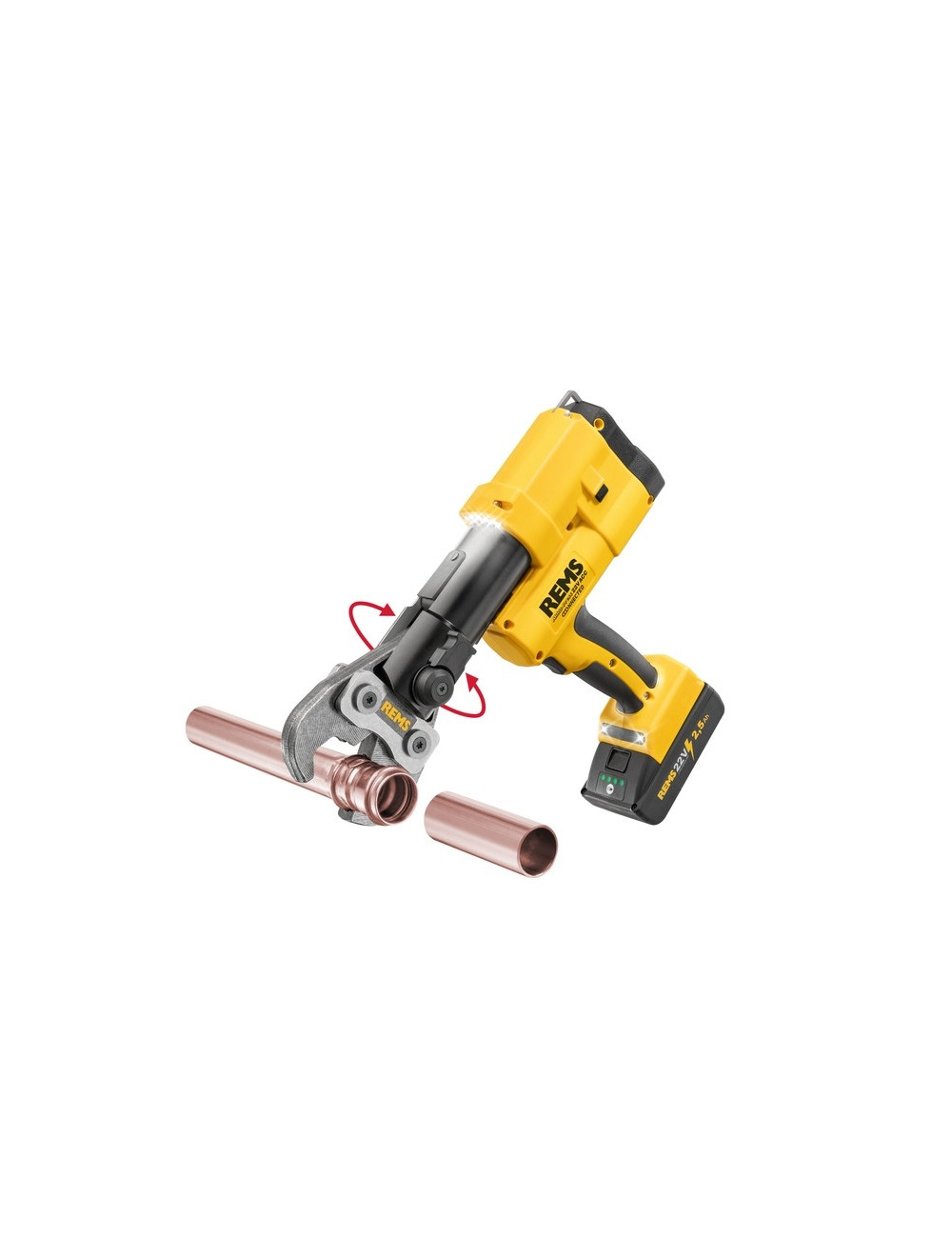 REMS PRASA AKKU-PRESS 22V CONNECTED BASIC-PACK L-BOXX