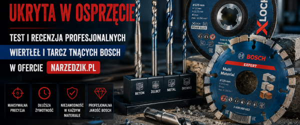 Precyzja ukryta w osprzęcie: Test i recenzja profesjonalnych wierteł i tarcz tnących Bosch w ofercie narzedzik.pl